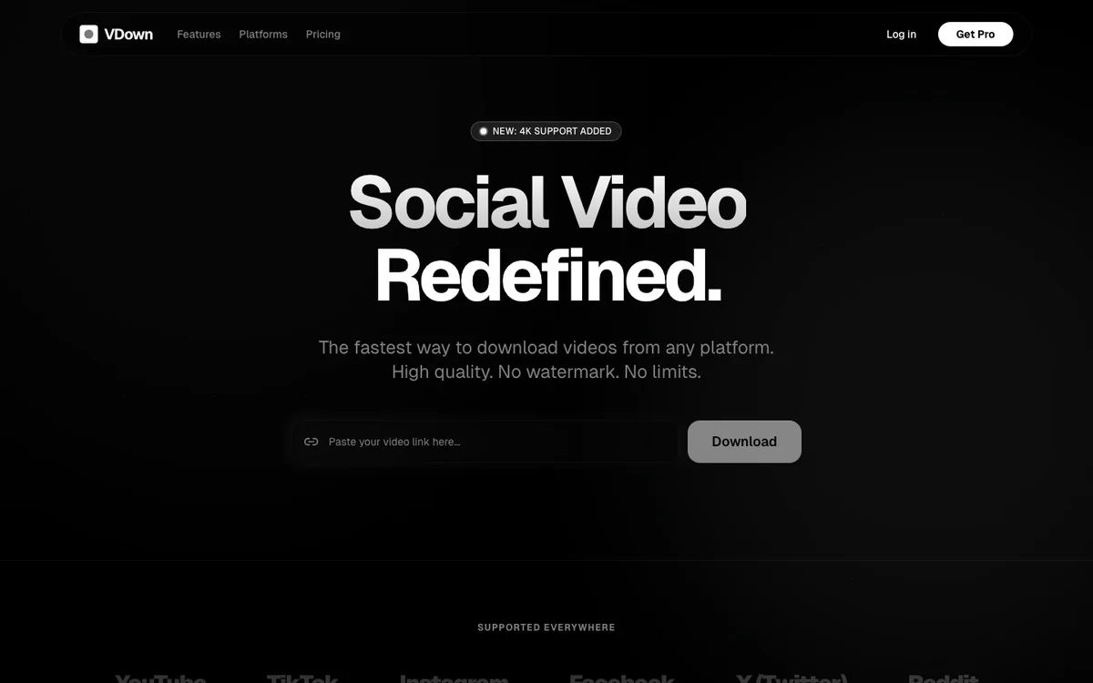 VDown — preview